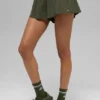 Pantalones cortos de running Victory - Verde oliva