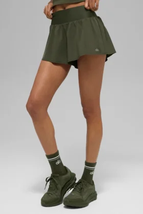Pantalones cortos de running Victory - Verde oliva
