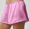 Pantalones cortos de seda Luminous - Rosa Candy Heart