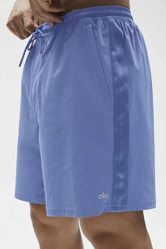 Pantalones cortos de surf High Tide de 7" - Azul Provenza