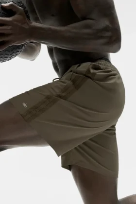 Pantalones cortos de surf High Tide de 7″ – Olive Tree