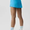 Pantalones cortos de talle medio «Go Time» — Azul celeste