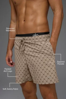 Pantalones cortos Diamond Circuit de 7″ – Gravel/Espresso