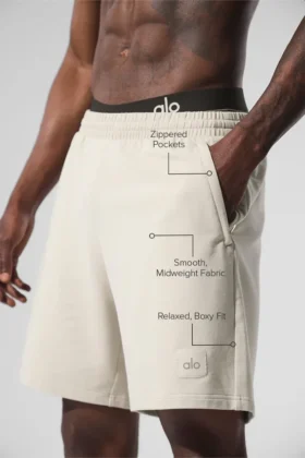 Pantalones cortos «Double Take» de 7″ – Color hueso