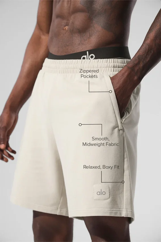 Pantalones cortos «Double Take» de 7" - Color hueso