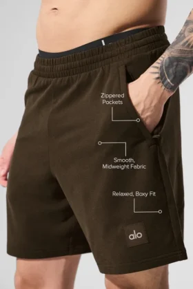 Pantalones cortos Double Take de 7″ – Espresso