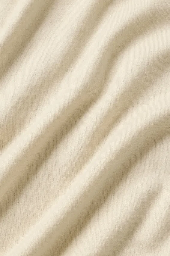Pantalones cortos «Ever Soft» de algodón y cachemira de 7" - Beige arena