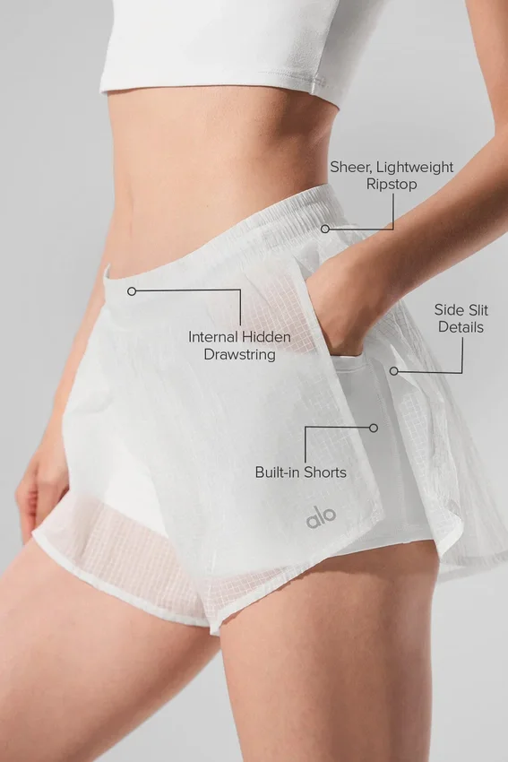 Pantalones cortos Game Time - Blanco