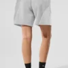 Pantalones cortos «Make Waves» de 7" – Gris jaspeado deportivo tonal