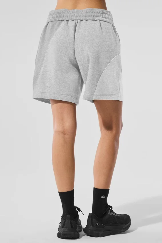 Pantalones cortos «Make Waves» de 7" – Gris jaspeado deportivo tonal