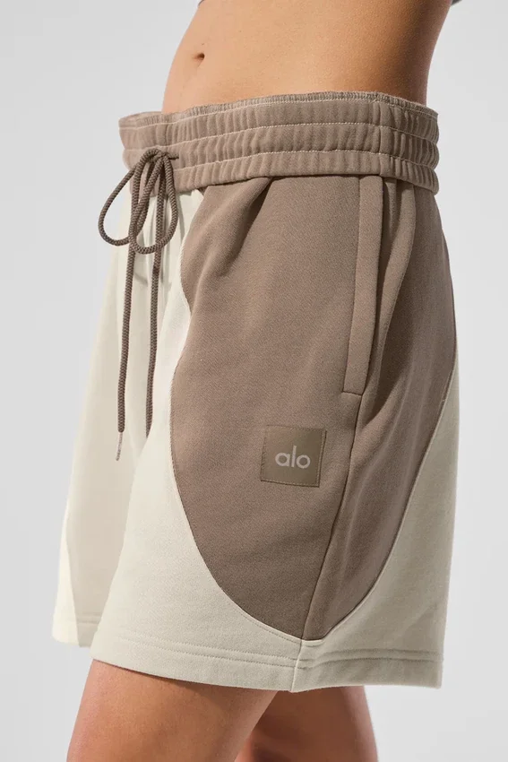 Pantalones cortos «Make Waves» de 7" - Marfil/Hueso/Grava