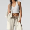 Pantalones cortos «Make Waves» de 7" - Marfil/Hueso/Grava