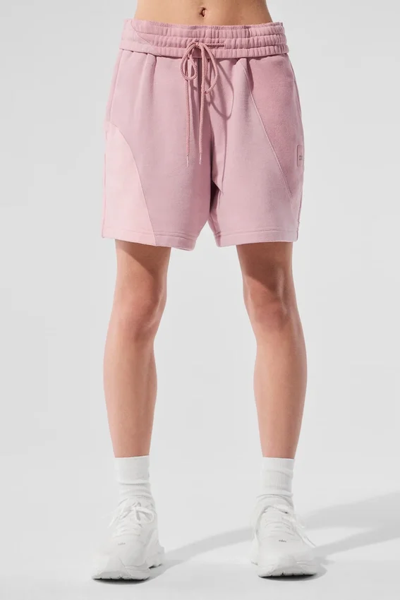 Pantalones cortos «Make Waves» de 7" - Rosa atardecer tonal
