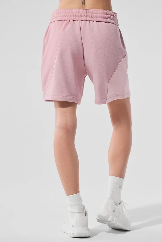 Pantalones cortos «Make Waves» de 7" - Rosa atardecer tonal