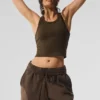 Pantalones cortos «Make Waves» de 7" - Tonalidad espresso