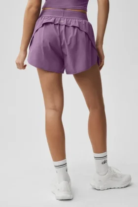 Pantalones cortos Match Point – Ciruela