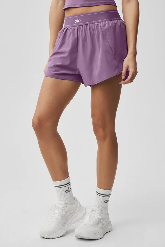 Pantalones cortos Match Point - Ciruela