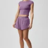 Pantalones cortos Match Point - Ciruela