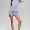 Pantalones cortos Match Point - Escarcha invernal