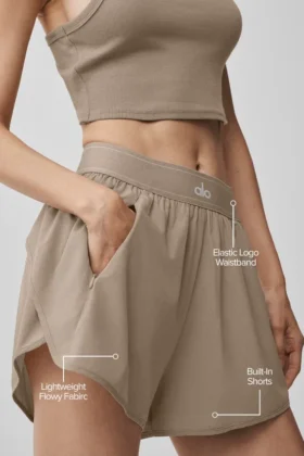 Pantalones cortos Match Point – Grava