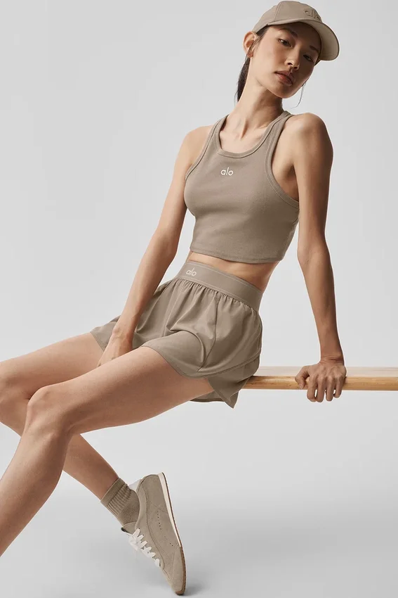 Pantalones cortos Match Point - Grava