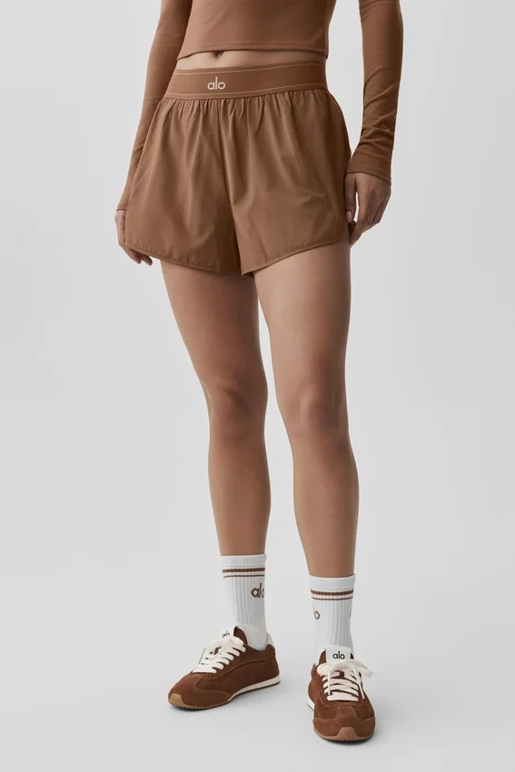 Pantalones cortos Match Point - Marrón bronceado