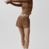 Pantalones cortos Match Point - Marrón bronceado