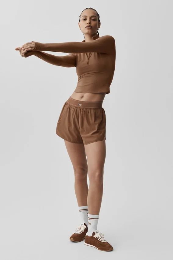 Pantalones cortos Match Point - Marrón bronceado