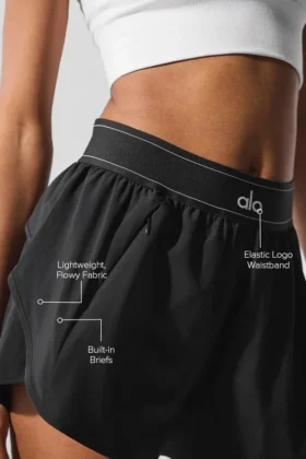 Pantalones cortos Match Point – Negro