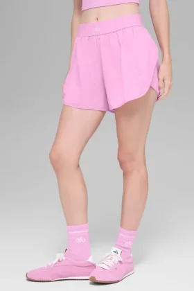 Pantalones cortos Match Point – Rosa corazón de caramelo