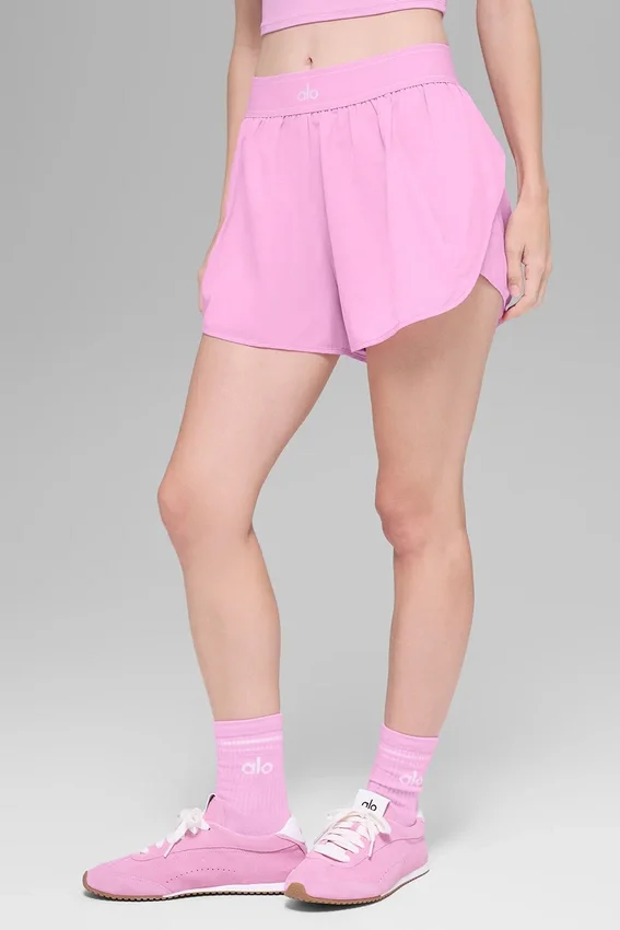 Pantalones cortos Match Point - Rosa corazón de caramelo