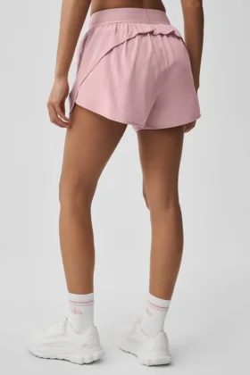 Pantalones cortos Match Point – Rosa vintage