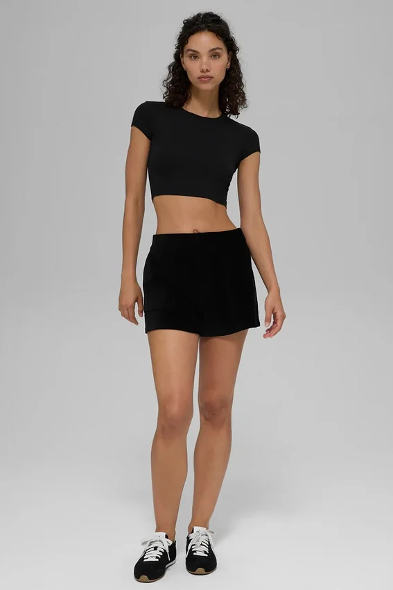Pantalones cortos «On Duty» de micropana – Negro