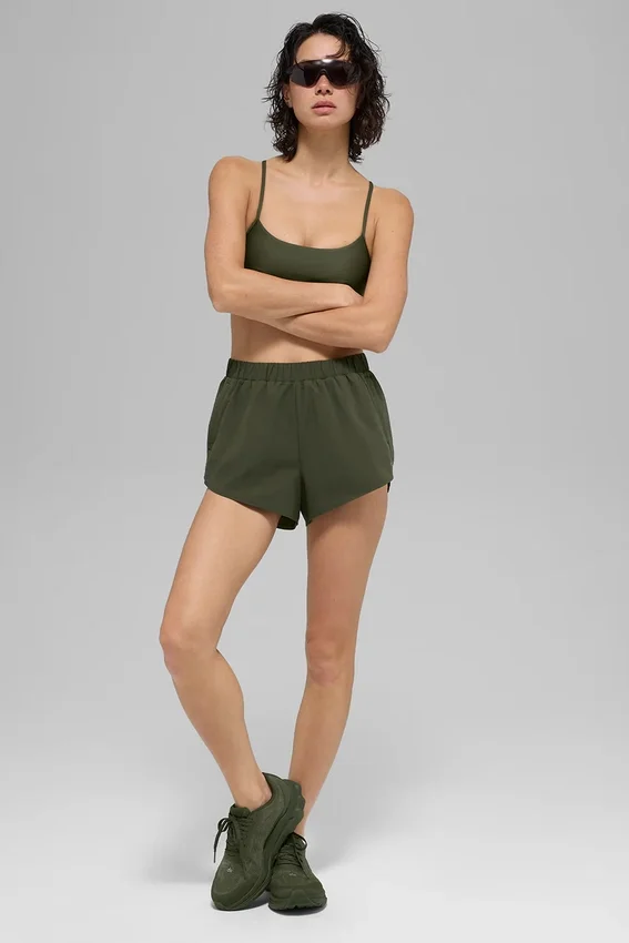 Pantalones cortos Playmaker Dolphin - Verde oliva