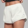 Pantalones cortos Polar Fleece Retreat - Blanco gris jaspeado