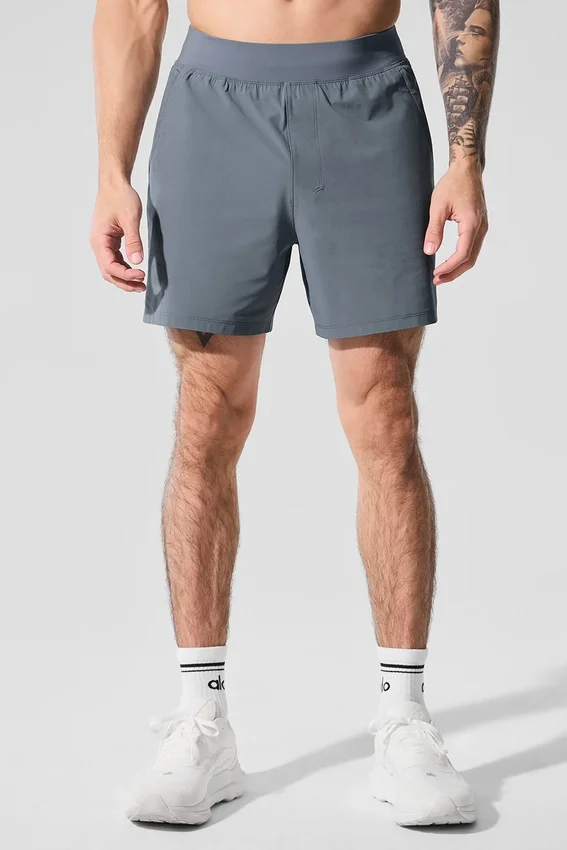 Pantalones cortos Repetition de 5" - Gris acero