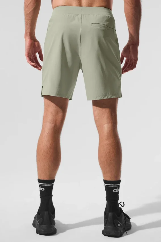 Pantalones cortos Repetition de 7" - Limestone