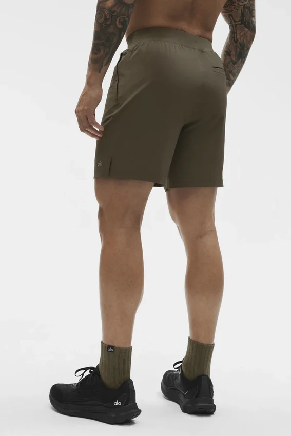 Pantalones cortos Repetition de 7" - Olive Tree