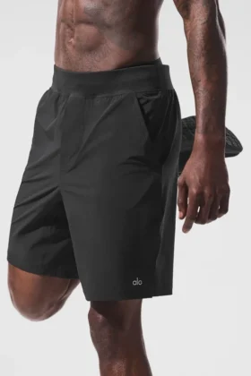 Pantalones cortos Repetition de 9″ – Negro
