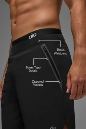 Pantalones cortos Repetition Pro de 7″ – Negro