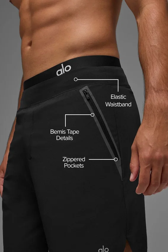 Pantalones cortos Repetition Pro de 7" - Negro