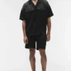 Pantalones cortos «Satin Horizon» de 7" - Negro