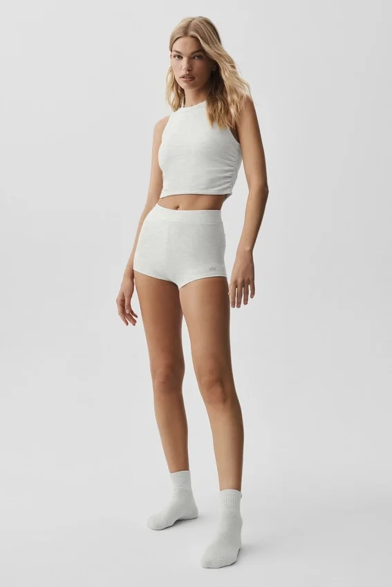 Pantalones cortos Sway My Way - Blanco jaspeado