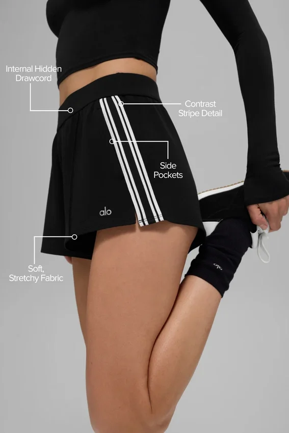Pantalones cortos Track Star - Negro