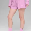 Pantalones cortos «Winter Bliss» de punto trenzado - Rosa corazón de caramelo