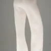 Pantalones de cachemira de corte ancho «Winter Magic» - Marfil