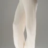 Pantalones de cachemira de corte ancho «Winter Magic» - Marfil
