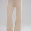 Pantalones de cachemira de pierna ancha «Winter Magic» — Birch Heather