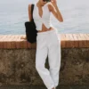 Pantalones de chándal Accolade - Blanco