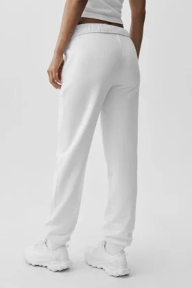 Pantalones de chándal Accolade – Blanco